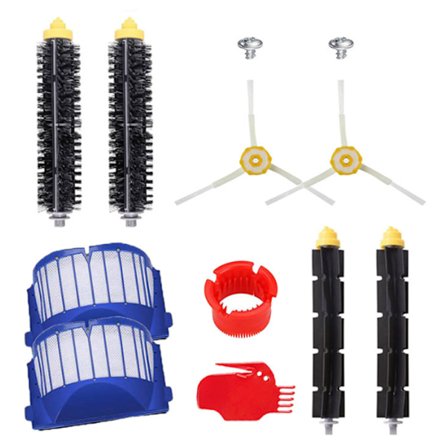 Ersättningstillbehör reservdelar borstar kit för iRobot Roomba 600 610