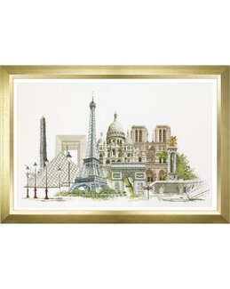 Stickpackung Bild Paris - Aida - Thea Gouverneur