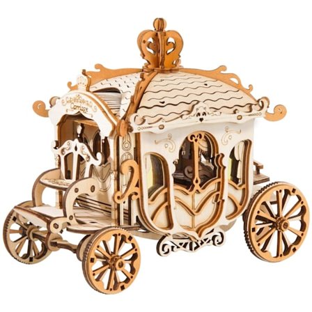 3D Puinen Palapeli DIY Retro-mallin Auto Puinen Mallipaketti Aikuisten