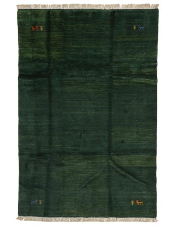 Gabbeh Perzisch Fine Vloerkleed 203X219 Vierkant Zwart Wol, Perzië