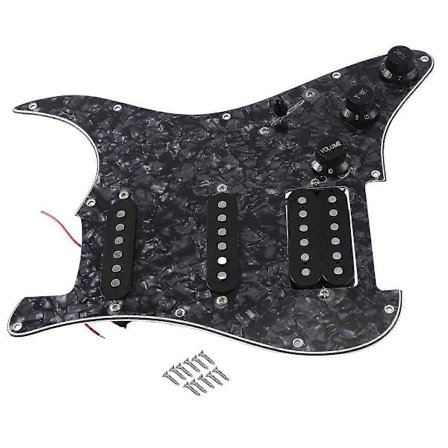 ST SQ Elgitarr Laddad Förkopplad Elgitarr Plektrumskydd Pickup-enhet