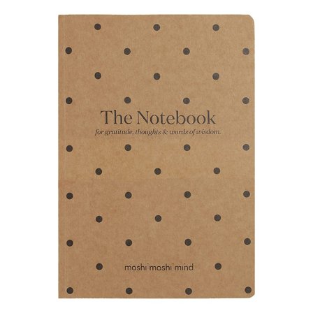 moshi moshi mind Notesbog Ecru/Black prikker, Tøj & Bolig, Boliginteriør, Øvrigt