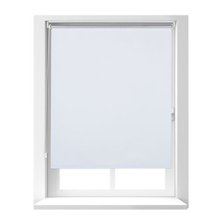 Vit termisk rullgardin 160 cm lång