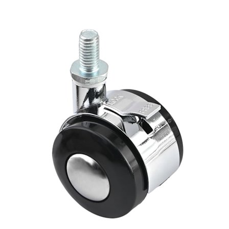 2 møbel drejehjul (m8 gevindhjul 1,5 tommer med bremse)