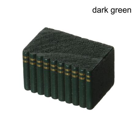 Miniatyrböcker Möbeldekor Mörkgrön