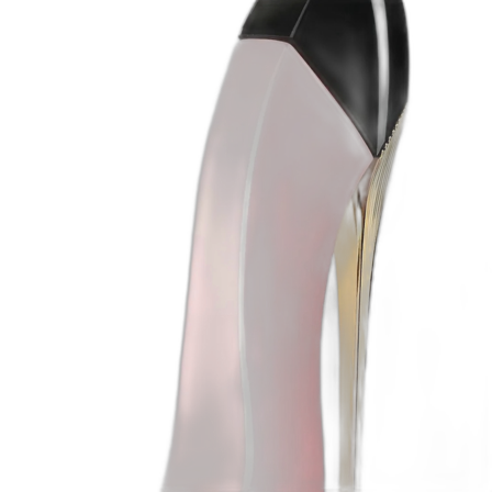 Parfym i unik klackformad flaska