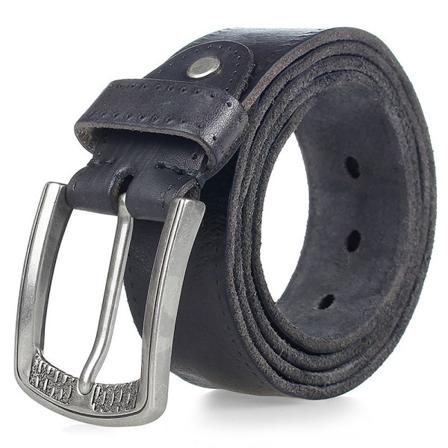 Herrebælte Naturskind Koskindsbælte SORT 110CM BLACK 110CM