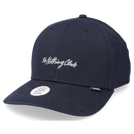 Djinns - Svart adjustable Keps - Sb Truefit Dnc Sanded Canvas Black Adjustable @ Hatstore