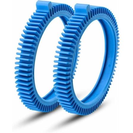 Uima-altaan sininen eturenkaat naarmujen puhdistukseen, osat 2X 4X painepy rille, 2 kpl, 896584000-143