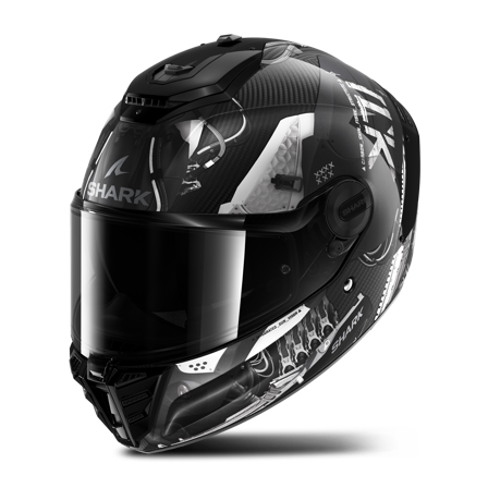 Integraalhelm Shark Spartan RS Carbon Xbot Antraciet/Zilver S