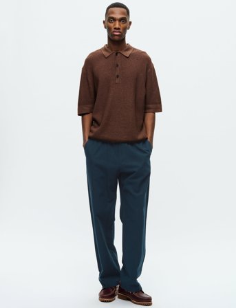 WOOD WOOD Wwenoch Pant - Navy - L x 32