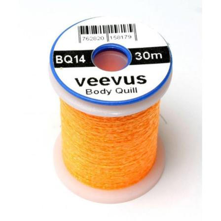 Veevus Body Quills - FL Orange BQ14