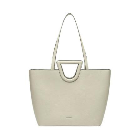 Coccinelle, Faboula Elephant Bag Grijs, Dames, Maat:ONE Size,leer