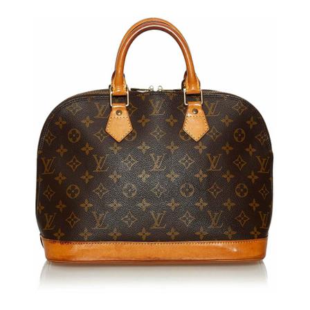 Louis Vuitton Vintage, Pre-owned Handbag Bruin, Dames, Maat:ONE Size,Canvas