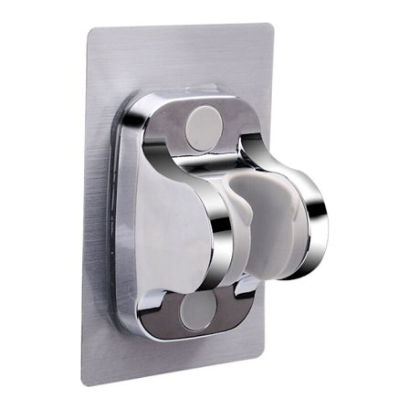 Selvklæbende brusehovedholder med stærk vedhæftning, justerbar vinkel, vandtæt