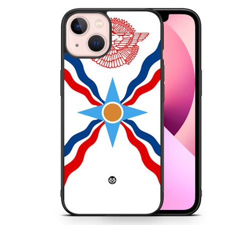 Bjornberry Skal iPhone 13 - Assyriska flaggan