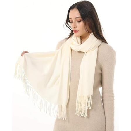 Huivi Naisten Varastettu Lämmin Talvihuivi Hapsulla Miehille Ja Naisille