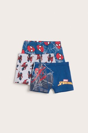 Kappahl | Bokserki w Spidermana, 3-pak. | Niebieski