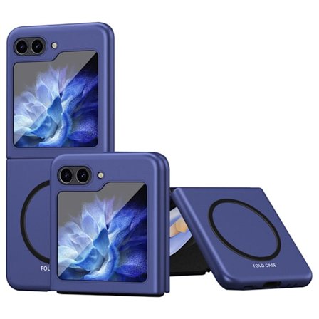 Hårdt gummieret MagSafe Samsung Galaxy Z Flip 6 Blå