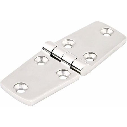 Båd Flush Luge, Marine Båd Kahyt Dør Rustfrit Stål Luge Flush Dør Hængsel Udskiftning38102mm,1pc
