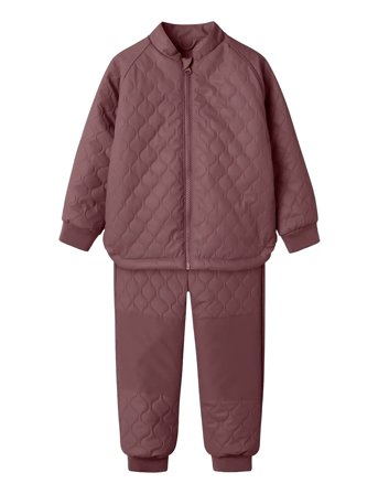 name it | Nmfmud Rub Quilt Set Solid Fo | 116