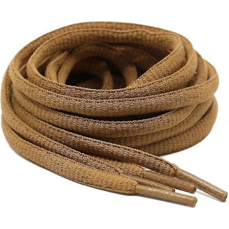 2 par ovale skolisser 42 farger halvt runde 1/4" atletiske skolisser for sport/løpesko skolisser