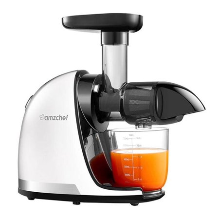 Slow Juicer AMZCHEF 1501-WT (hvit)