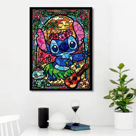 DIY käsintehty sarjakuvahahmo timanttimaalaus