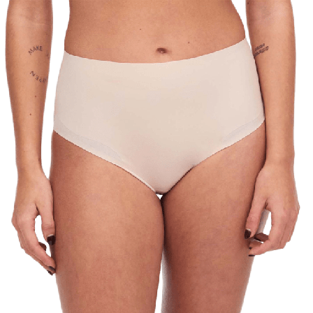 Chantelle Pure Light High-waisted support full brief Bh Dam Beige 36