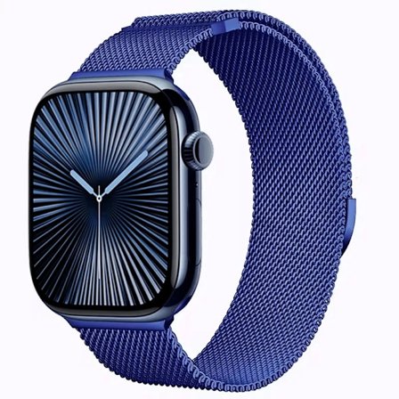 Milanese Armband för Apple Watch Band Ultra2 49mm 10 46mm 9 8 7 45mm 41mm Metall Magnetiskt Armband iWatch 6 5 4 SE2 44mm 40mm 42mm