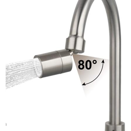 Kaksoistoiminen 360 asteen kääntyvä keittiön hanailmastin 22 mm naaraskierre harjattu nikkeli (FM22) Brushed Nickel