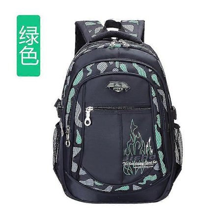 Vandtæt skoletaske til drenge, blå, 20L