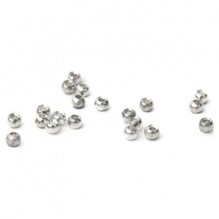 Weighted Heads - 2 mm Silber