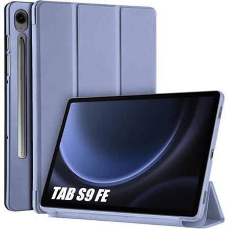 Cover til Samsung Galaxy Tab S10 FE / S9 FE - Stødabsorberende - Foldestøtte - Lilla