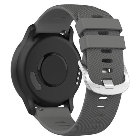 För Garmin VivoMove Trend / Venu Sq 2 Silikon Armband 20mm Klockarmband med Korsränder
