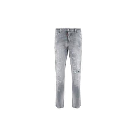 Dsquared2, Jeans Grijs, Heren, Maat:L,polyester