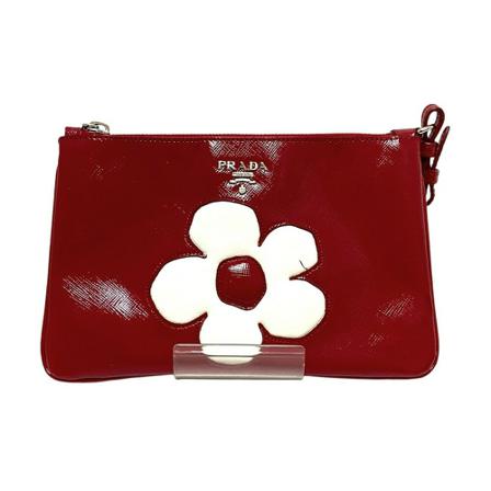 Prada Vintage, Clutches Rood, Dames, Maat:ONE Size