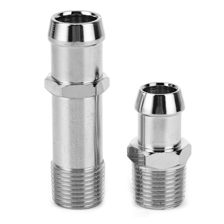 2 st Värmarslangkopplingar Anslutning för 3/4 tum vattenpump 5/8 tum insug Biltillbehör