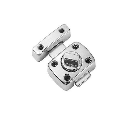 Dørlås, Badeværelse Toilet Dørlås Til Sikring Af Indvendige Døre Roter Dørlås Bolt Portlås Dørlås Med Børstet Overflade 2 stk, S UWX