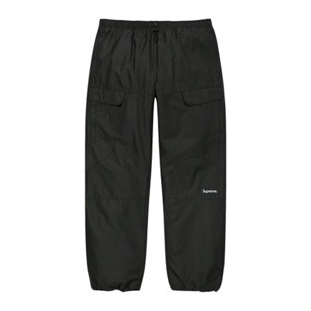 Supreme, Cropped Trousers Zwart, Heren, Maat:M