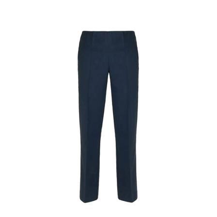 P.a.r.o.s.h., Straight Trousers Blauw, Dames, Maat:L