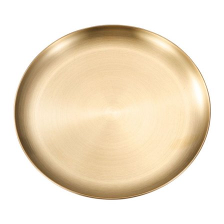 Pyöreät lautaset Luinen sylkemisastia GOLD-14CM GOLD-14CM
