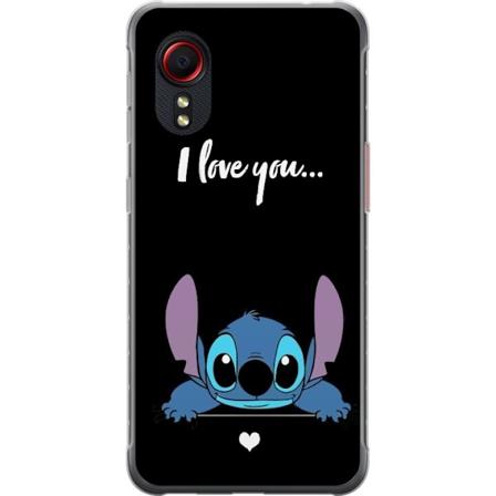 Samsung Galaxy Xcover 5 Gjennomsiktig deksel Stitch Jeg Elsker