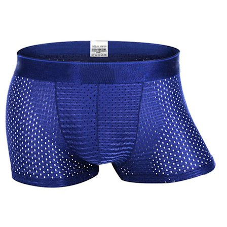 Herre Boxer Undertøj Mesh Åndbart Komfortable Underbukser Herre Boxershorts Mandlige Trusser
