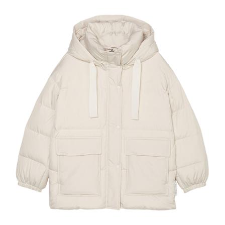 Marc O'Polo Down Jas , Wit , Dames , Maat: L