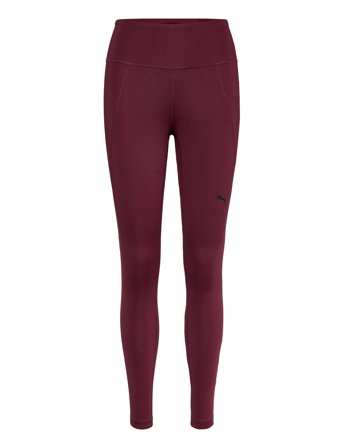 PUMA W Tad Essential Tight - Hw Fl - Burgundy - M