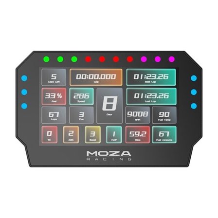 Moza Racing CM2 RS072 näyttö