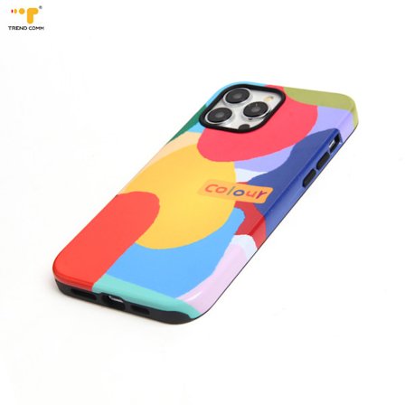 QD-2025 Personlig Vandtæt Flerfarvet Sublimation Telefoncover Kompatibelt med iPhone 12 15 Pro Max Flerfarvet Sublimation Telefoncover