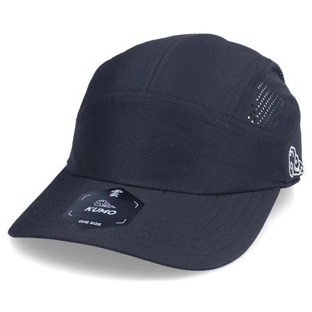Kumo - Svart 5panel Keps - Storm Black 5-Panel @ Hatstore