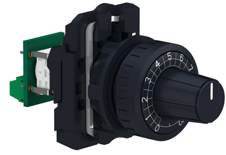 Schneider Electric XB5AD912R4K7 Potensiometer 4700 Ohm, plast, Elfordeling & strømforsyning
